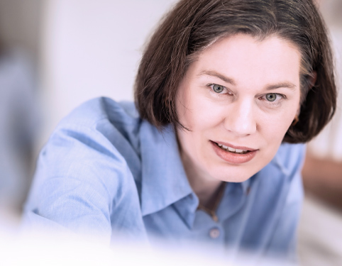 Portrait von Frau Dr. med. Simone Sauter / Portrait of Dr Simone Sauter